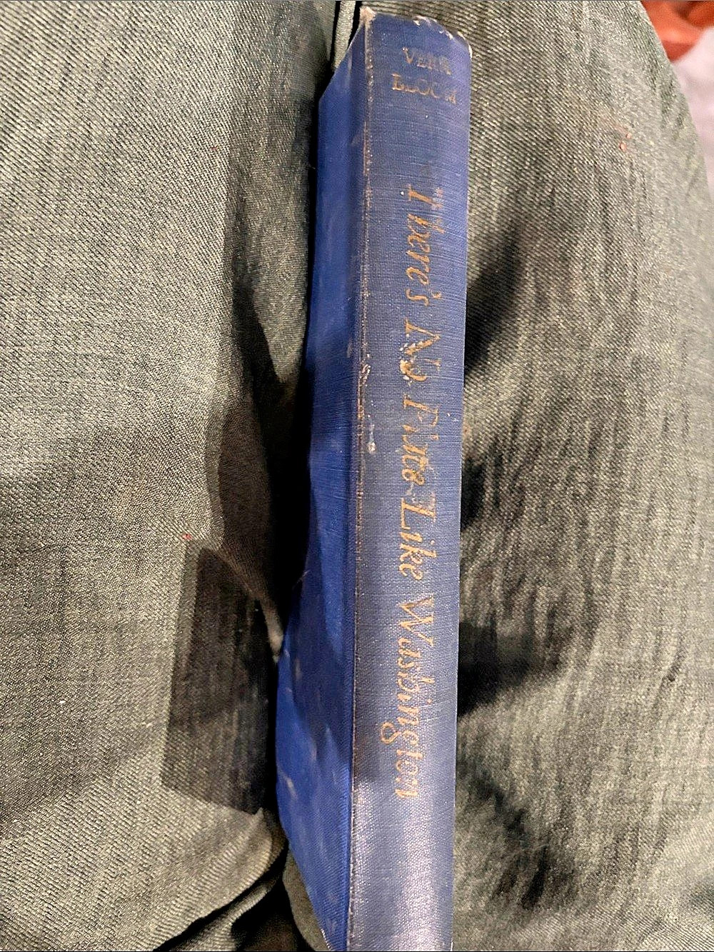 There's No Place Like Washington 1944 Illustrated Book